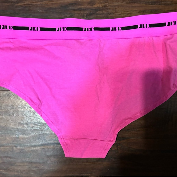 VS PINK LOGO COTTON HIPSTER PANTY - Picture 8 of 8
